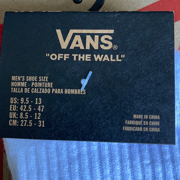 VANS “Off The Wall” Men’s socks - Picture 2 of 11